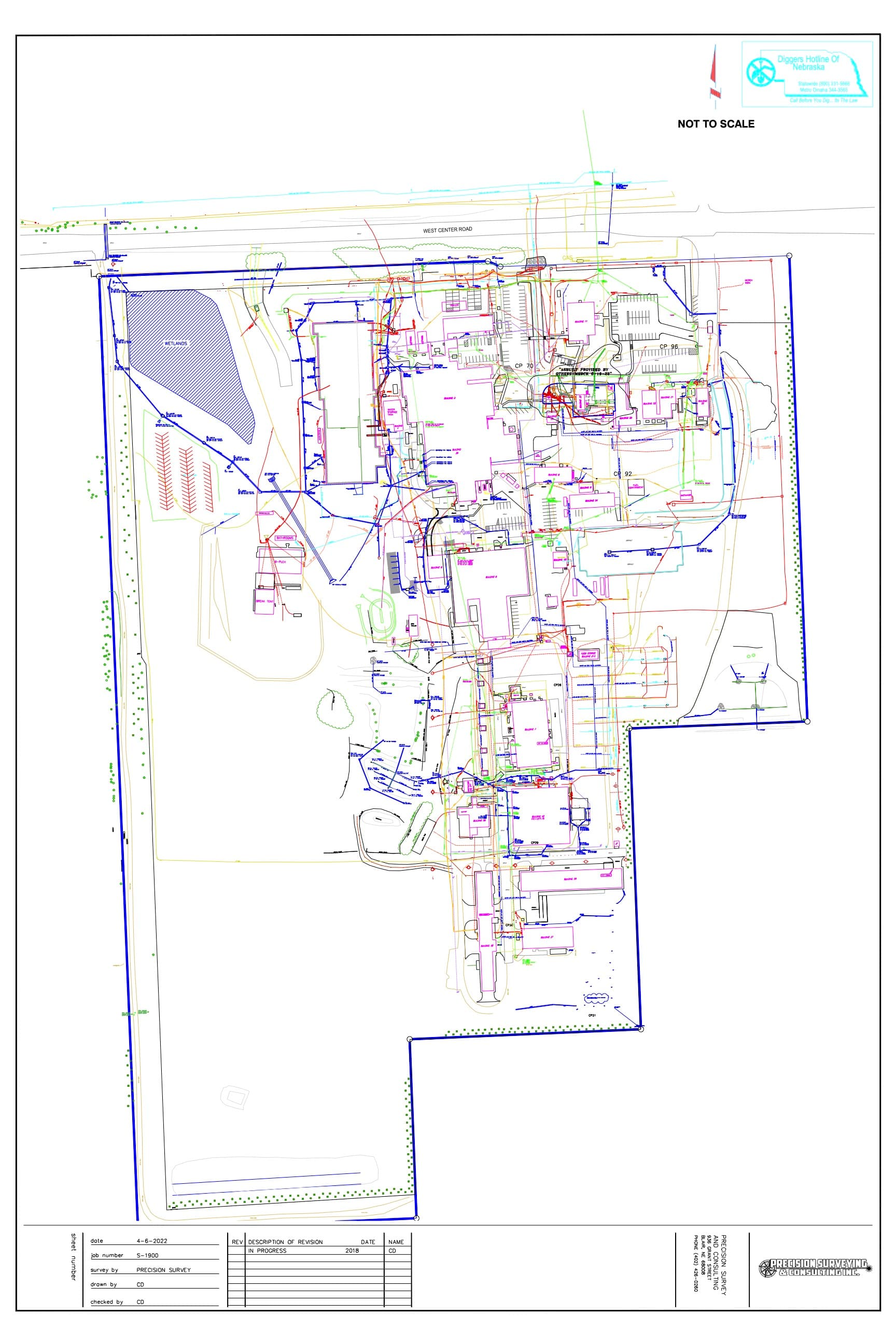 Topographic map